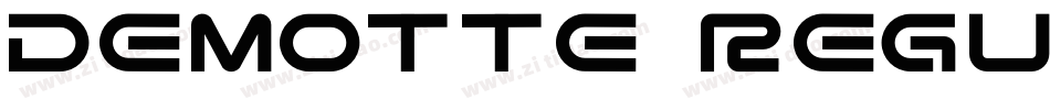 Demotte Regular字体转换